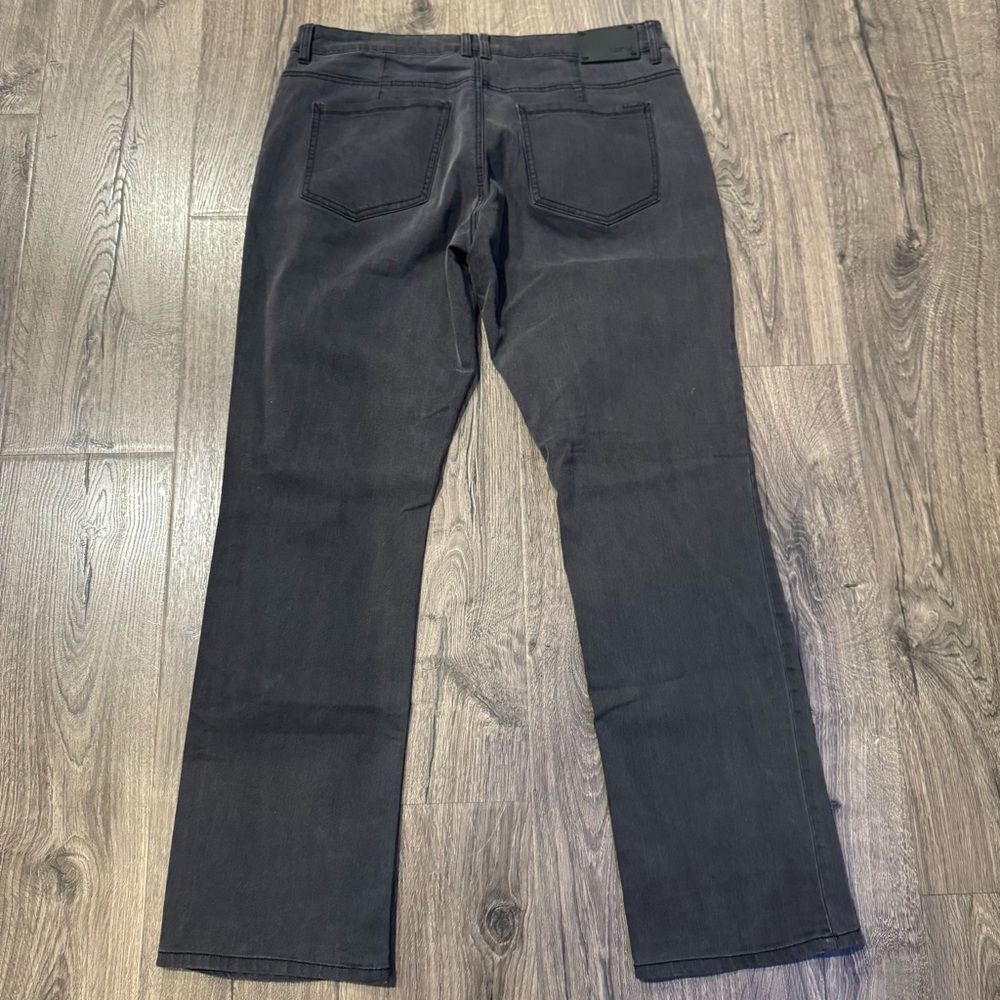 Ezekiel Men's Dark Gray Bootcut Jeans size 36 EZ Rider 302 - Picture 2 of 6